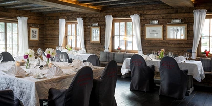 Eventlocation - Bad Wiessee - Alm-Chalet von Innen  - Boutique Hotel Relais-Chalet Wilhelmy Hotel