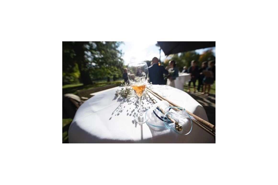 Location: Sektempfang im Park  - Bringezu Restaurant & Events im Schloss Reinbek