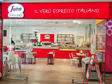 Location: Segafredo Eingang vom Marstall Center - Segafredo Espresso Bar Ludwigsburg – Die flexible Eventlocation