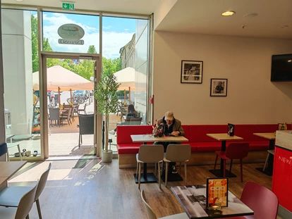 Eventlocation - Baden-Württemberg - Segafredo Ansicht Richtung Strasse 2. Eingang - Segafredo Espresso Bar Ludwigsburg – Die flexible Eventlocation