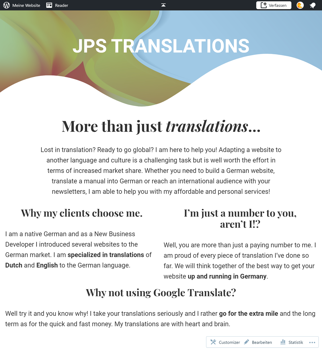 Veranstaltungsdienstleister: German Translations - JPS Translations: SEO Marketing & German Translations