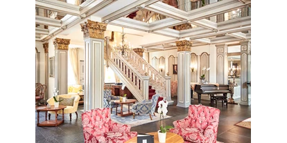 Eventlocation - Weserbergland, Harz ... - Das Herzstück des Palais: Das Barock-Foyer lädt zu einer Zeitreise und zum Verweilen ein. - Althoff Hotel Fürstenhof Celle