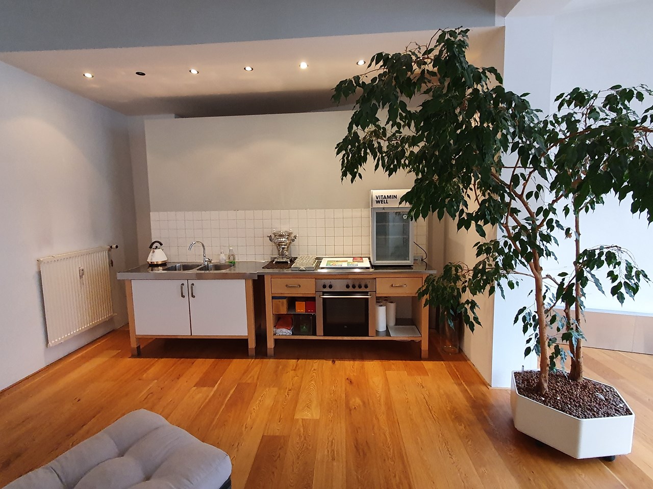 Balance Yoga Institut - Studio Darmstadt Hier finden sie all unsere Räume mit Beschreibungen Küchenbereich