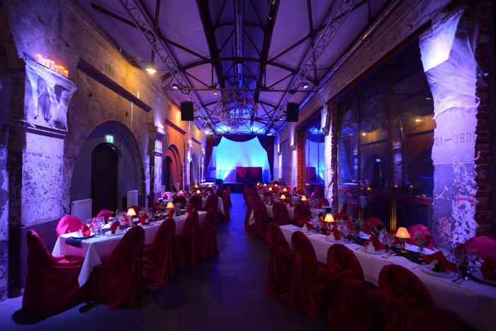 ELORIA – Erlebnisfabrik & Eventlocation Hier finden sie all unsere Räume mit Beschreibungen Festsaal