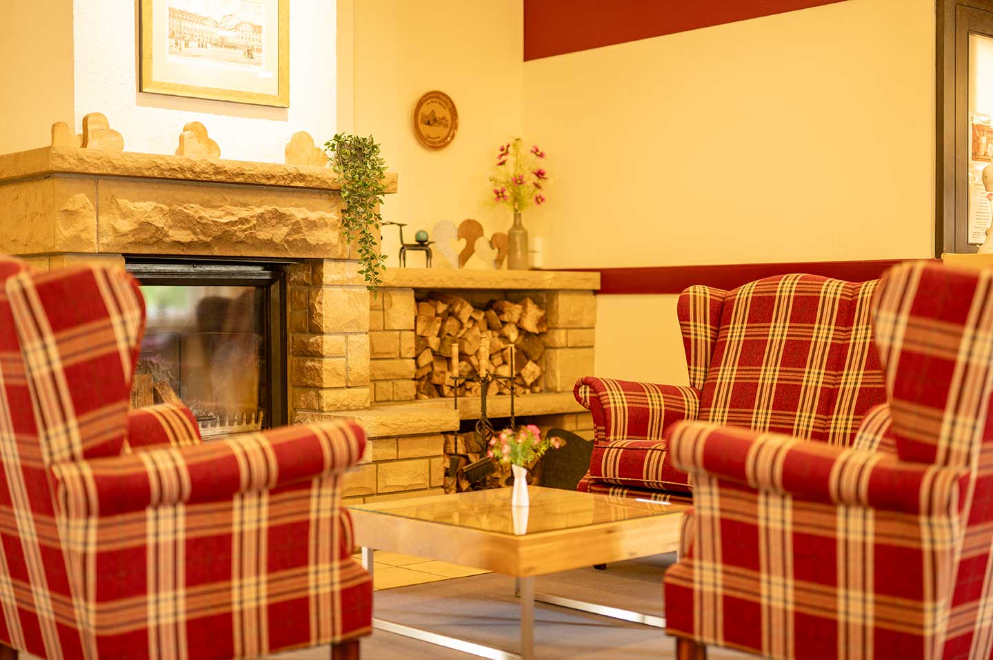 Eventlocation - Hessen - Gemütliche Kaminecke - Waldhotel Schäferberg