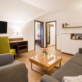Location: Apartmentbeispiel - Wohn- und Schlafraum getrennt - Waldhotel Schäferberg