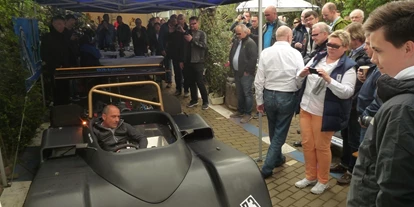 Eventlocation - Weserbergland, Harz ... - Restaurant mit original Formel 1 Ausstellungshalle u. traumhaftem Biergarten