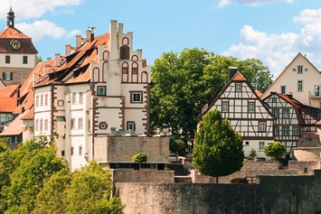 Location: Ansicht der Trutzveste / Schloss Vellberg - Museumsgasthof Ochsen