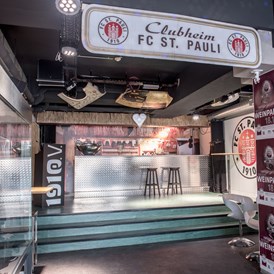 Location: FC St. Pauli-Museum mit der 1910-Weinbar