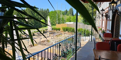 Eventlocation - PLZ 73614 (Deutschland) - Terrasse / Hotelgarten - Schwaben Hotel Ebnisee