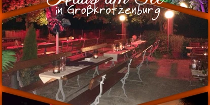 Eventlocation - Personenanzahl: bis 100 Personen - Hessen - Haus am See Spessartblick