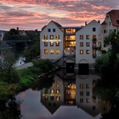 Eventlocation: Außenansicht - SORAT Insel-Hotel Regensburg