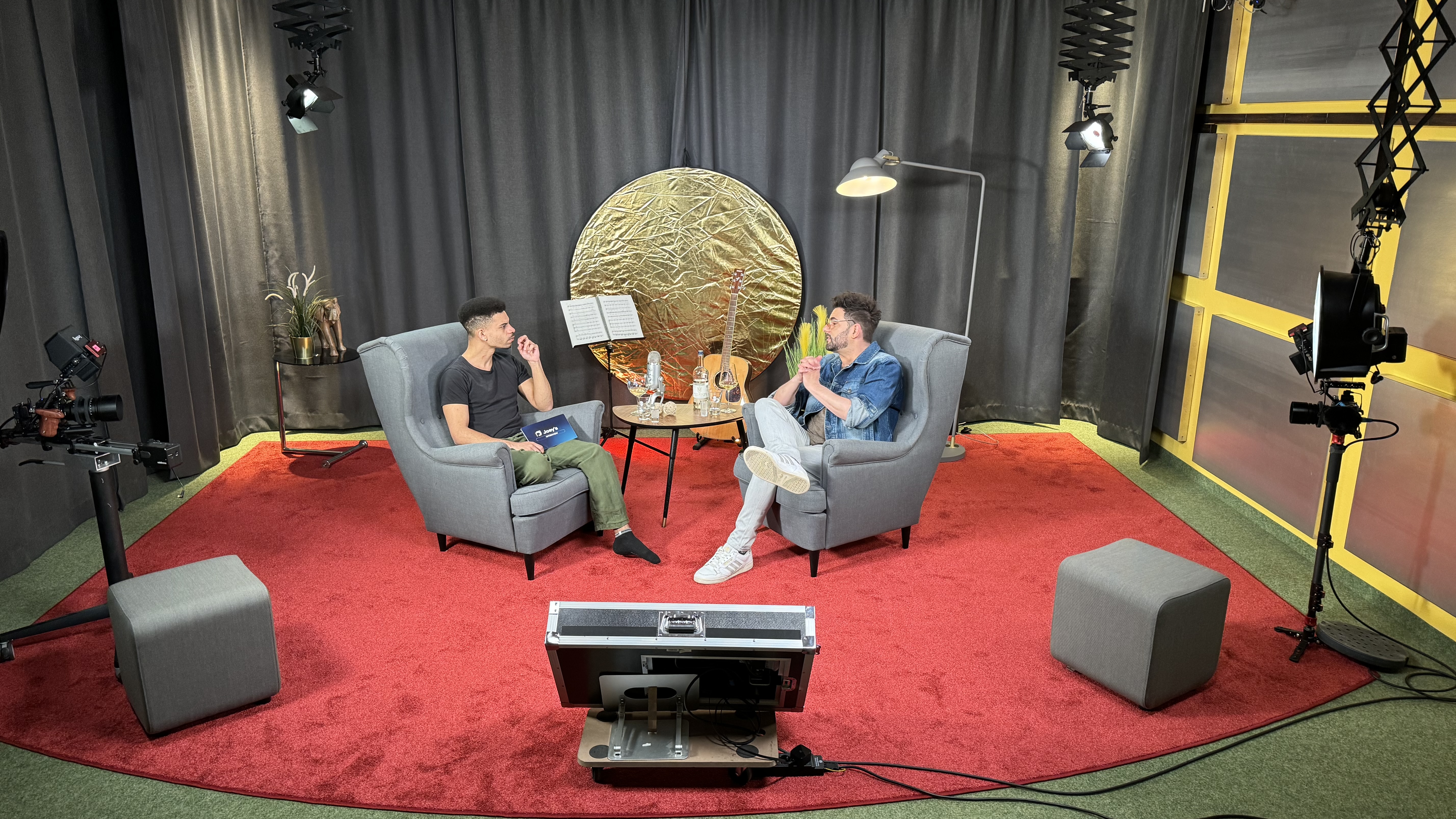 Location: Prismeo Theater als Podcast-Bühne - Prismeo LAB | EVENTS | STUDIO