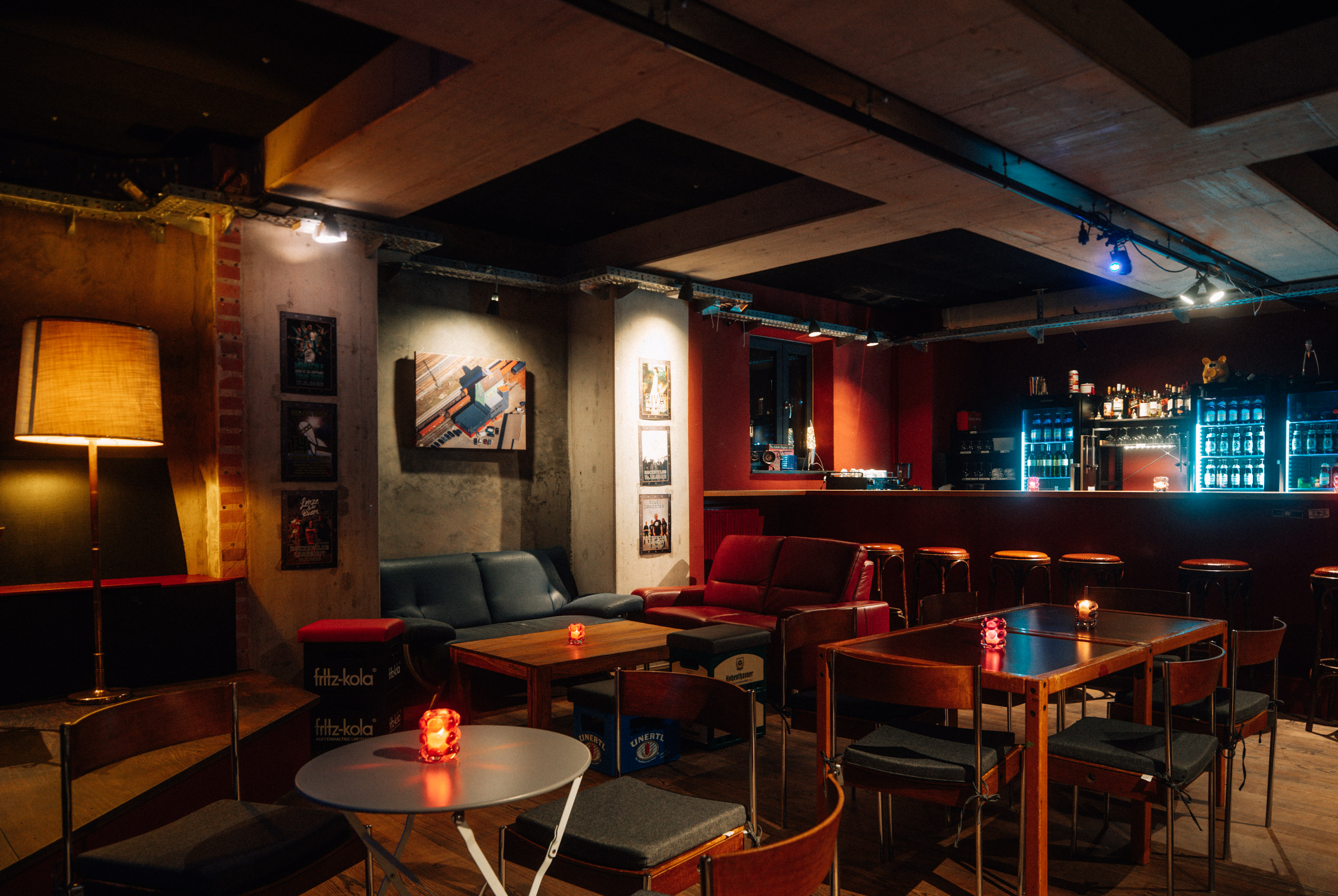 Eventlocation - Erding - "Ijon-Tichy-Bar" 1. Stock
Für bis zu ca. 70 Gäste - Rocketclub Landshut