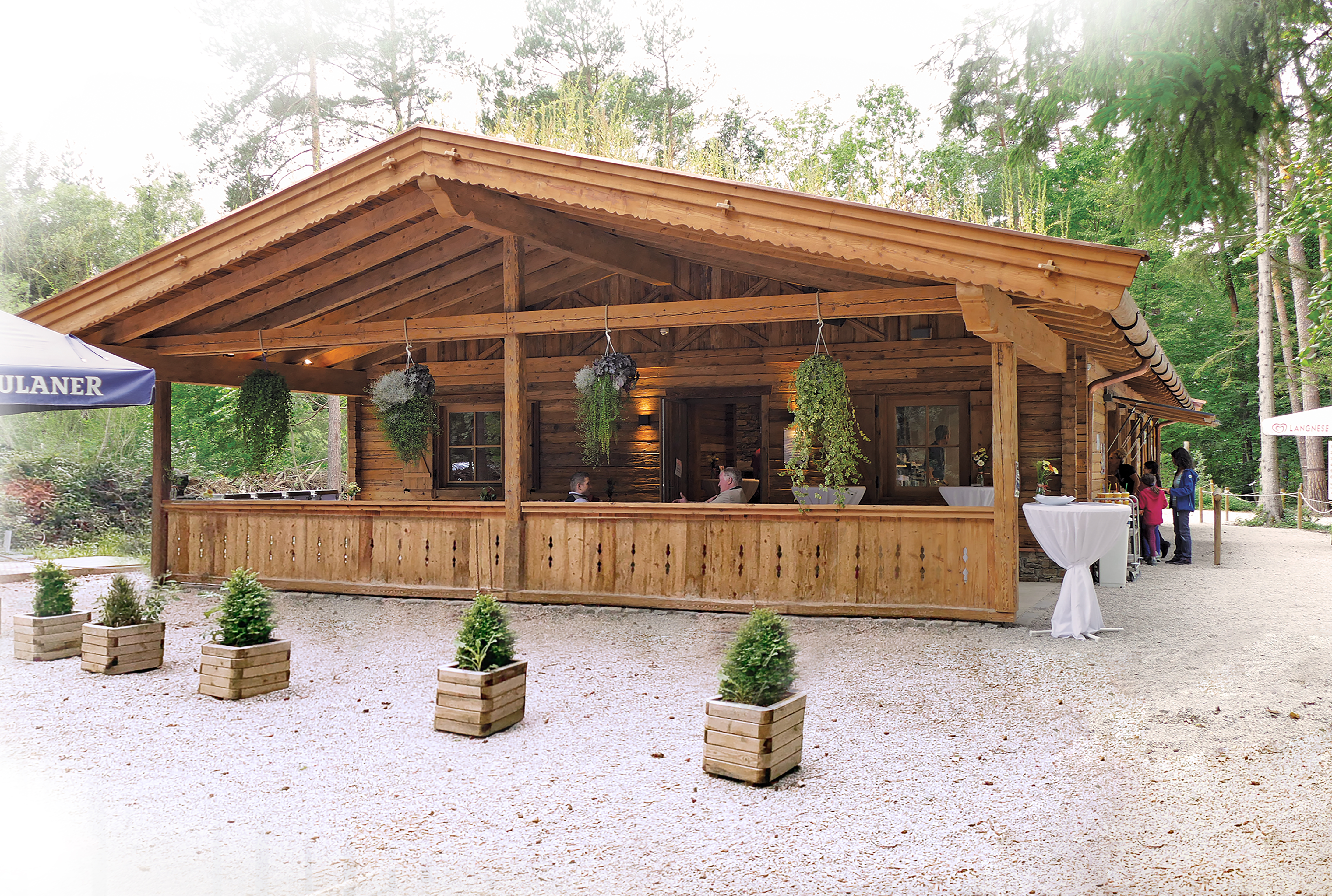 Eventlocation - PLZ 85622 (Deutschland) - Außenansicht fateralm - Münchner Wald Kletterwald Vaterstetten