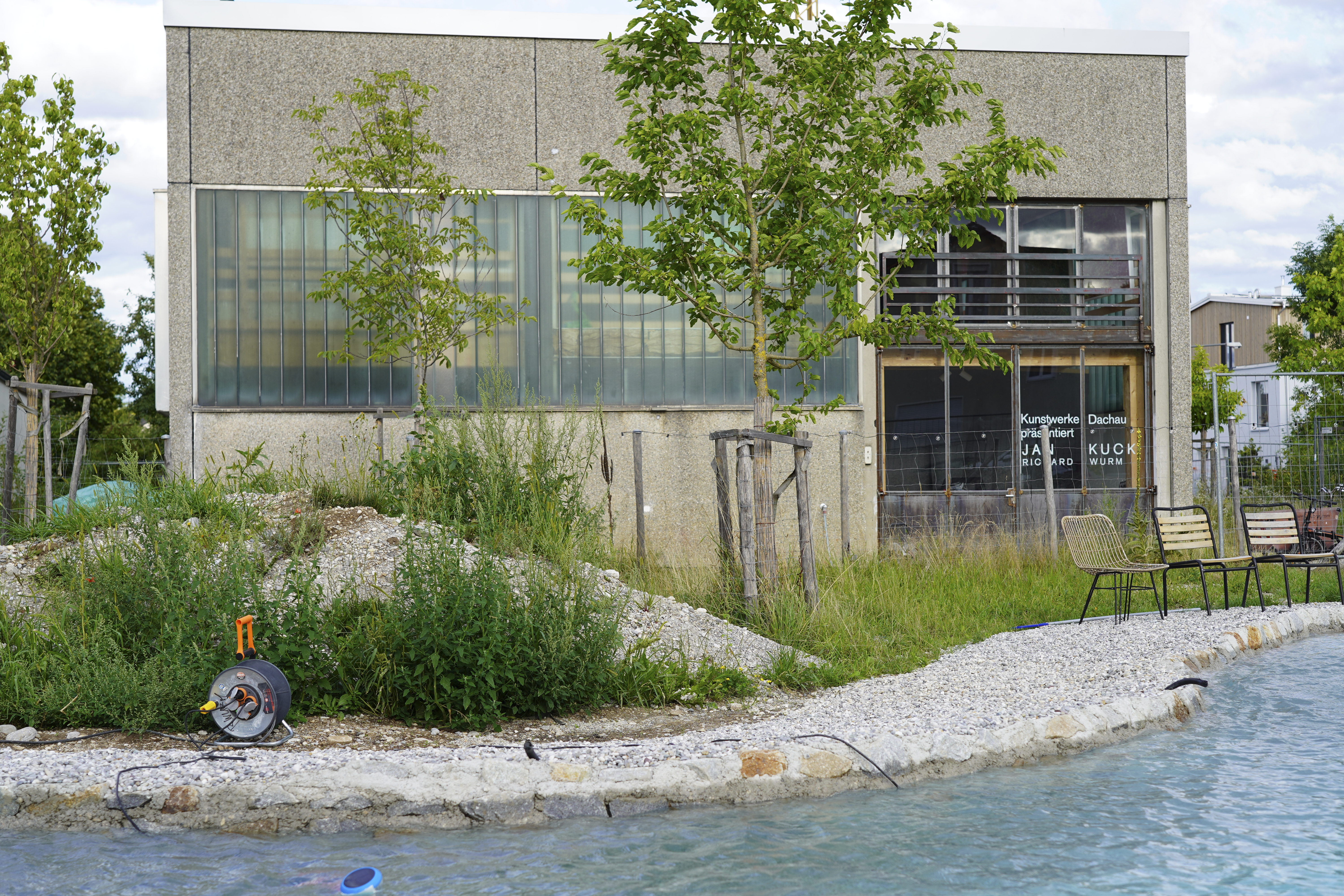 Eventlocation - PLZ 85622 (Deutschland) - Aussenteich 30x7 m ungeheizt,  - Kunstwerke Dachau 