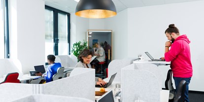 Eventlocation - geeignet für: Tagung - Coworking Space in den ecos work spaces München für flexible Nutzung eines Schreibtisches/Arbeitsplatzes - ecos work spaces München