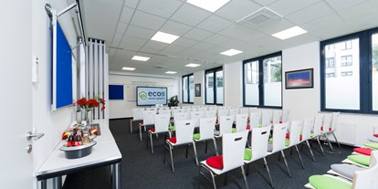 Eventlocation - gut erreichbar mit: Auto - Vortragsraum in den ecos work spaces München - ecos work spaces München