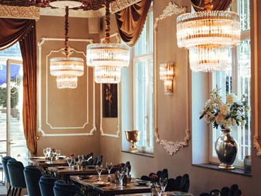 Location: Innenansicht Sitzordnung alternativ - À la Gare